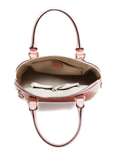 Pre-owned Gucci 2015-2024s 2way Top-handles Leather Tote Bag In Pink