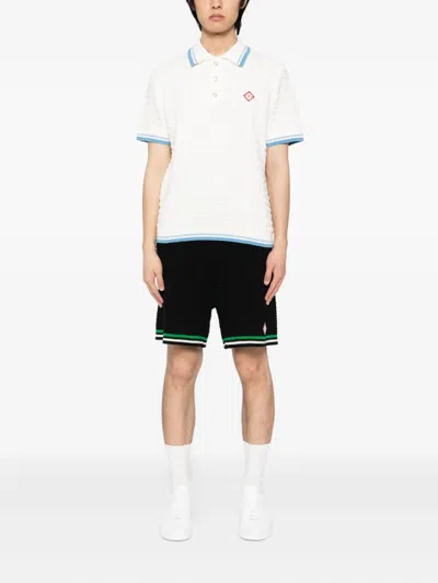 Casablanca Boucle Polo In White