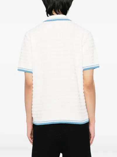 Casablanca Boucle Polo In White