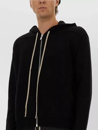 Rick Owens Classic Flight Leather Bomber In Black