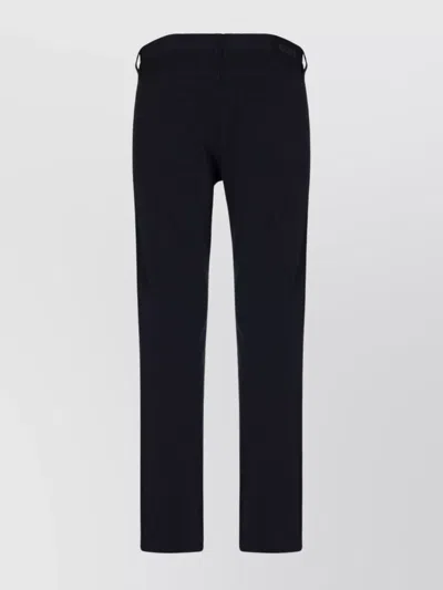 Hugo Boss Cotton Trousers With Front And Back Pockets In Black