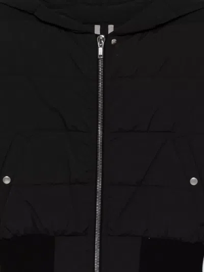 Rick Owens Hooded Jkt In Blue