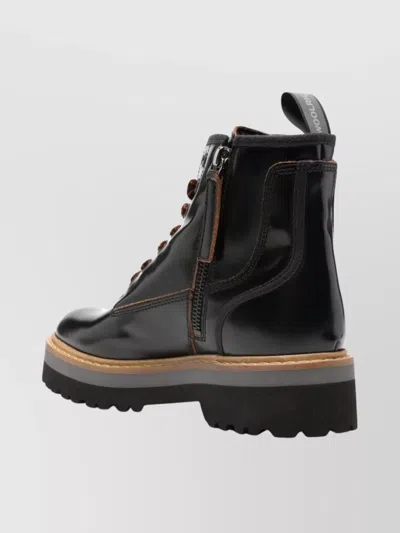 Woolrich Main Boot In Black