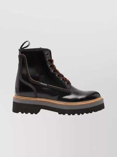 Woolrich Main Boot In Black