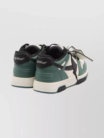 Off-white Out Of Office Sneakers In Green