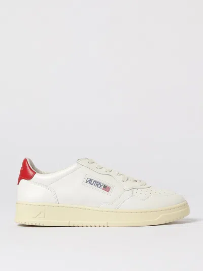 Autry White Leather Sneaker In White