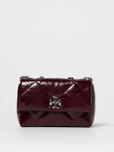 Tory Burch Quilted Chain Shoulder Bag In Burgundy