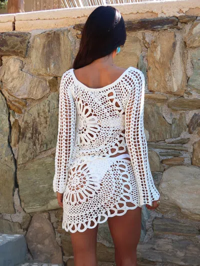 Outcast Athens Mini Skirt White