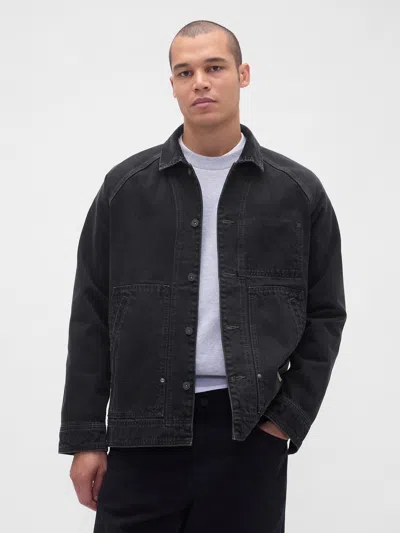 Gap Denim Chore Jacket In Gray