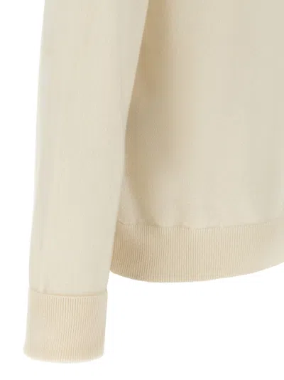 Ballantyne Argyle Sweater Sweaters And Cardigans Beige In Neutral