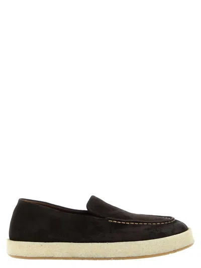 Marsèll Suede Loafers Rubber Sole