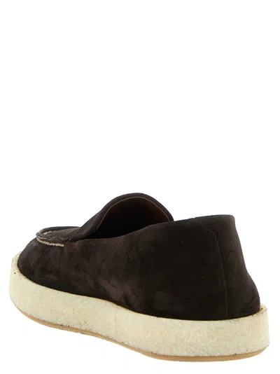 Marsèll Suede Loafers Rubber Sole