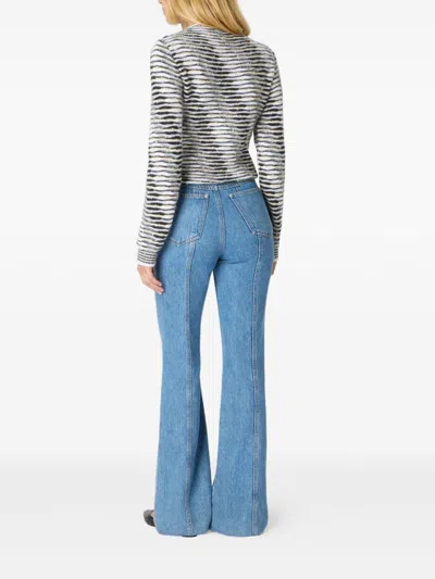 Missoni Rollkragenpullover Mit Flammenmuster In Gray