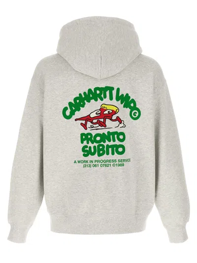 Carhartt 'pronto' Full-zip Hoodie In Gray