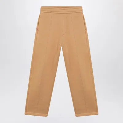 Ami Alexandre Mattiussi Ami Paris Camel Ami Paris De Coeur Joggers In Multi