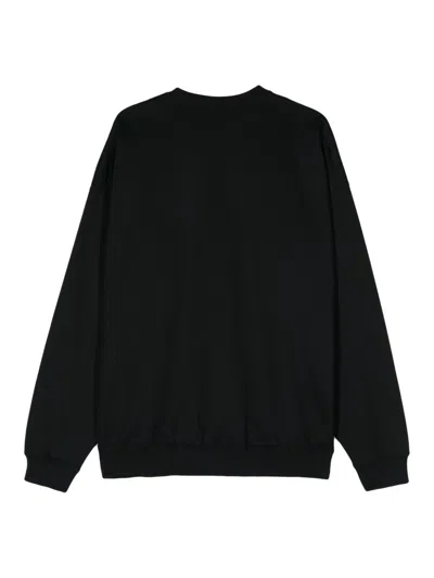 Y-3 Classic Black Sweatshirt With Soft Cotton-polyester Blend
