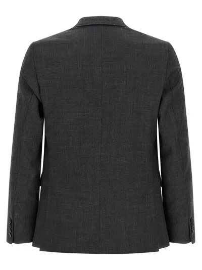 Pal Zileri Single-breasted Suit Jacket Featuring Flap Pockets In Multi