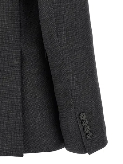 Pal Zileri Single-breasted Suit Jacket Featuring Flap Pockets In Multi