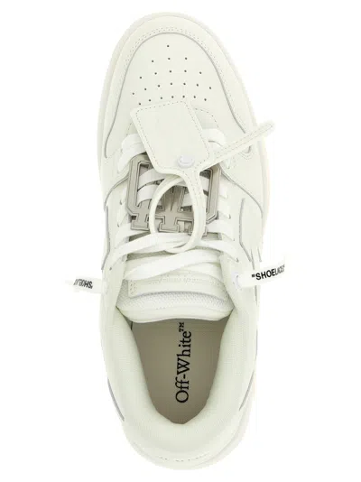 Off-white Low-top Calf Leather Sneakers In White