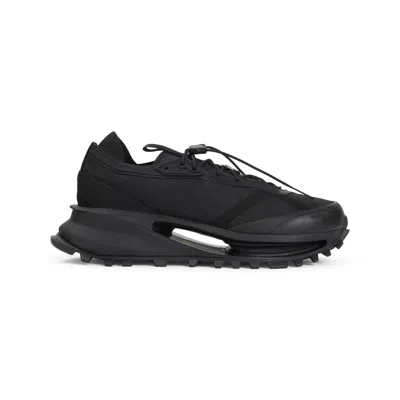 Y-3 Black Sneakers With Sole And Lacing System In Black