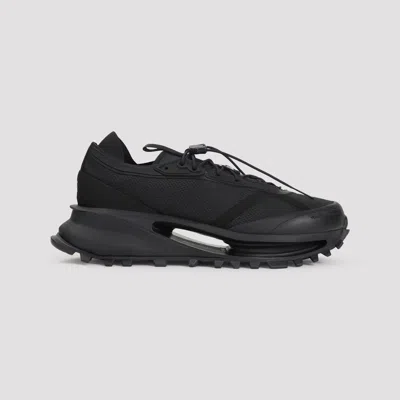 Y-3 Black Sneakers With Sole And Lacing System In Black