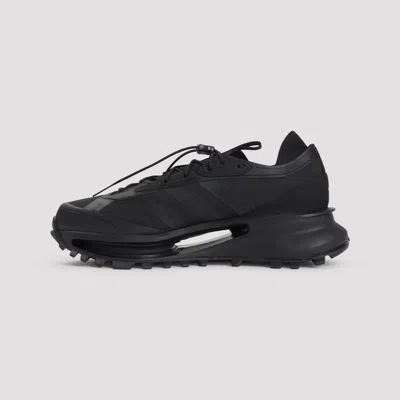 Y-3 Black Sneakers With Sole And Lacing System In Black