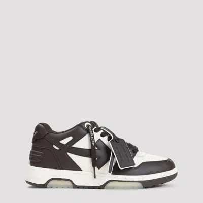Off-white Off White Out Of Office Sneakers In Brown