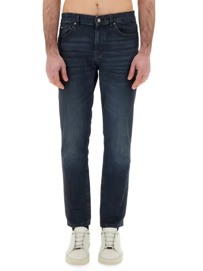 Hugo Boss Boss Maine Regular Fit Jeans In Blue