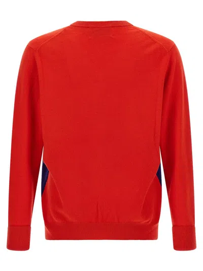 Ballantyne Argyle Pattern Sweater Sweaters And Cardigans Red In Red