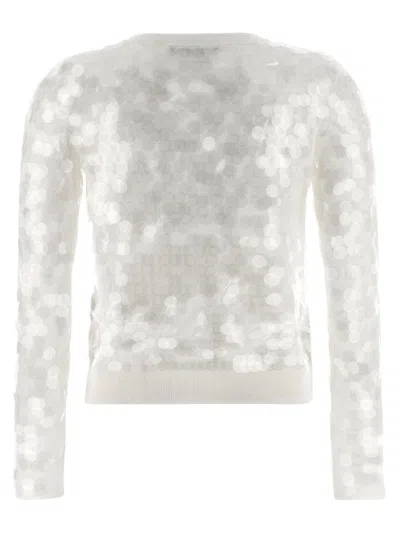 Max Mara 'necton' Cardigan In White