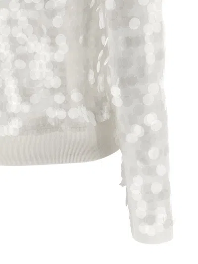 Max Mara 'necton' Cardigan In White