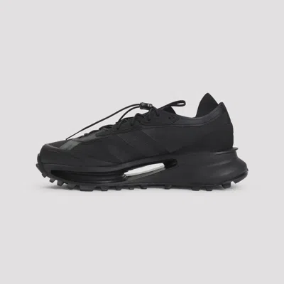 Y-3 Black Sneakers With Sole And Lacing System In Black