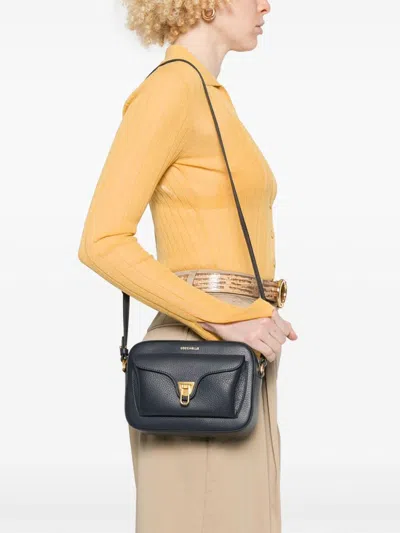 Coccinelle Beat Soft Crossbody Bag In Blue