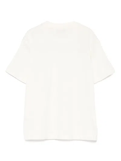 Msgm Logo-print T-shirt In White