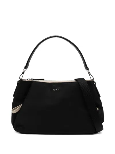 Agnès B. Mini 2-way Tote Bag In Black