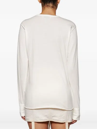Angelica Montini Studios Button-front Top In White