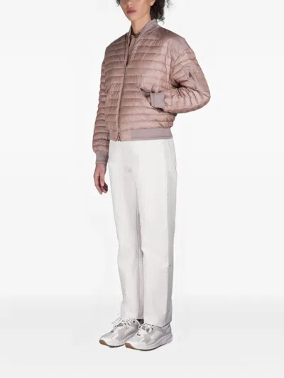 绗缝飞行员夹克