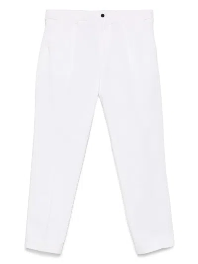 Cellar Door Cambridge Cotton Blend Chinos In White