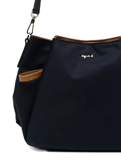 Agnès B. 2-way Tote Bag In Blue