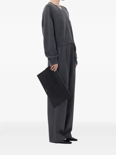 Loulou De Saison Anzor Sweater Woman Grey In Gray