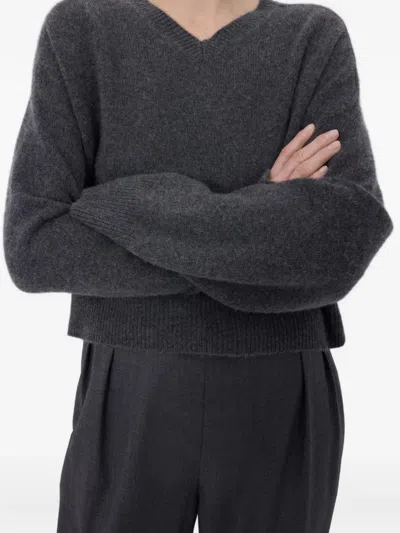 Loulou De Saison Anzor Sweater Woman Grey In Gray