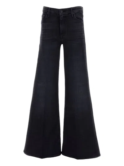 Mother 'the Hustler Roller Sneak' Jeans In Blue