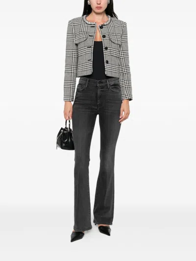 Mother The Weekender Jeans In Gray