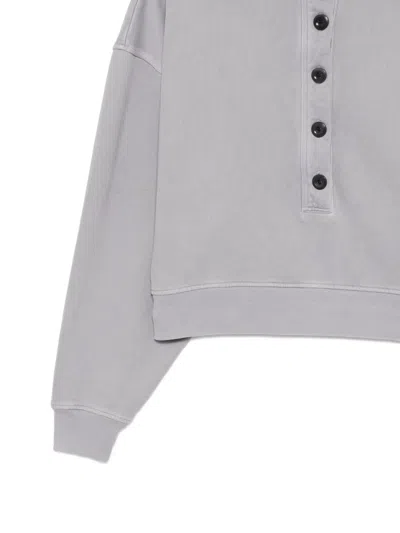 Citizen Of Humanity Mirelle Funnel-neck Pullover In Gray