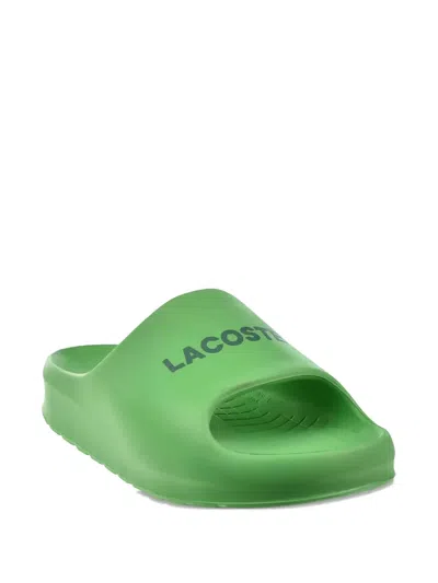 Lacoste Serve 2.0 Slides In Green