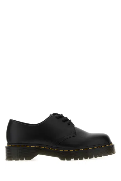Dr. Martens' Dr. Martens Black Leather Oxford 1461 Lace-up Shoes In Multi