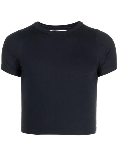 Extreme Cashmere Short-sleeve Cashmere T-shirt In Blue