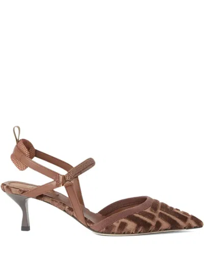 Saint Laurent Poppy Leather Ballet Flats