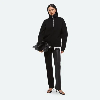Helmut Lang Apex Quarter-zip Sweater In Black