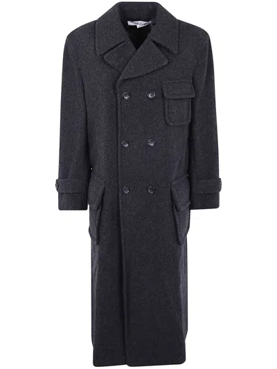 Comme Des Garçons Coat Comme Des Garcons Woman Color Grey In Black